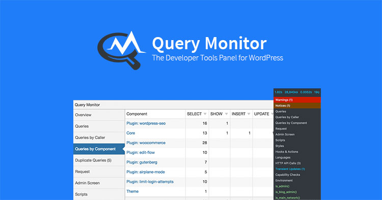 Query Monitor, plugin WordPress per monitorare le performance del sito web