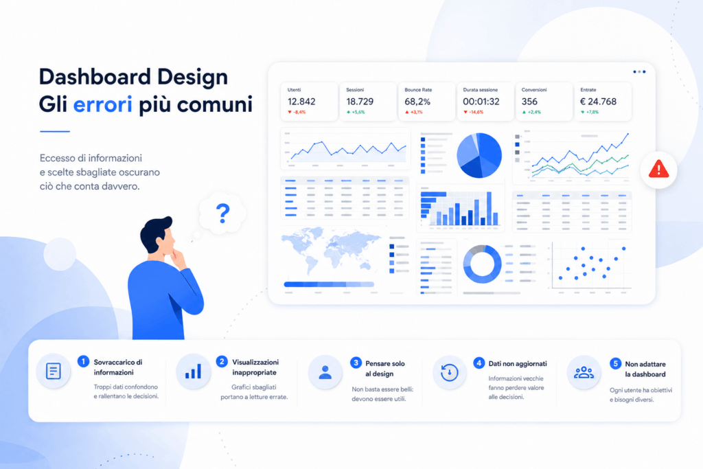 errori di progettazione di una dashboard