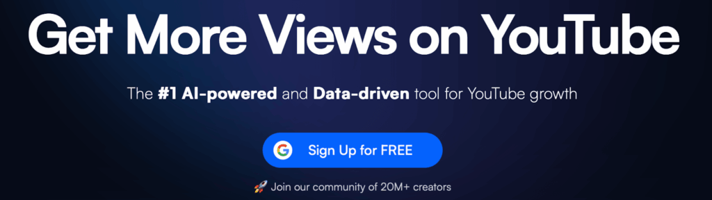 vidiq per analisi youtube con ai