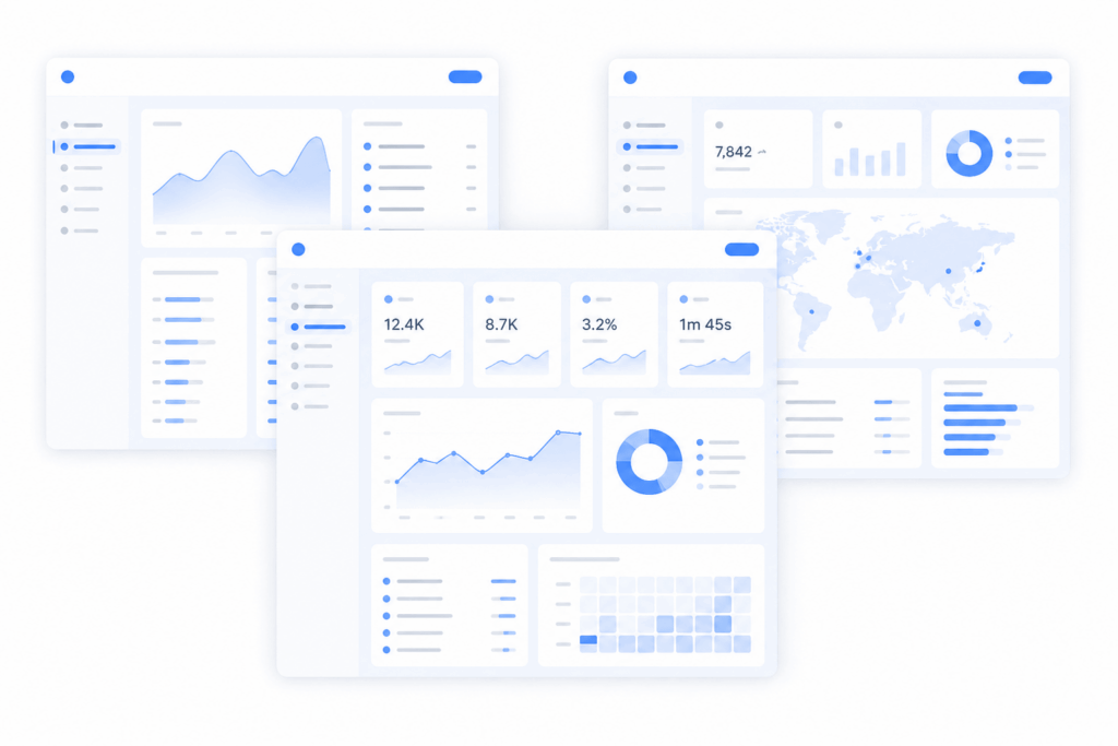 esempi dashboard - template