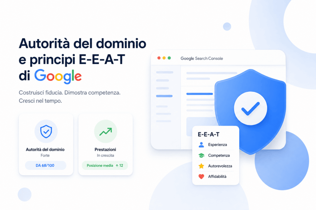 Domain authority e E-E-A-T: l’autorevolezza secondo Google