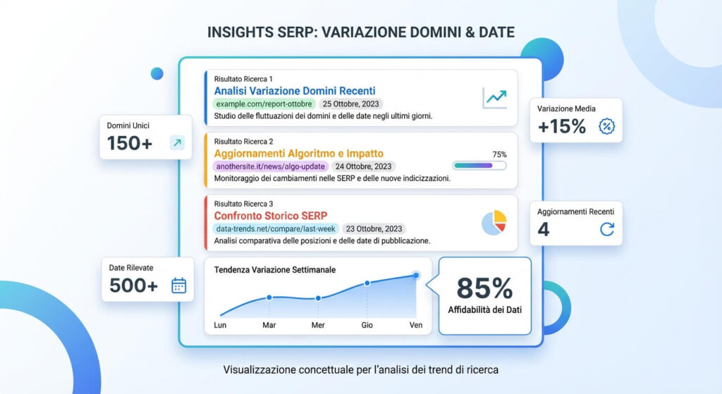 volatilità SERP e rotazione URL come segnali di QDF