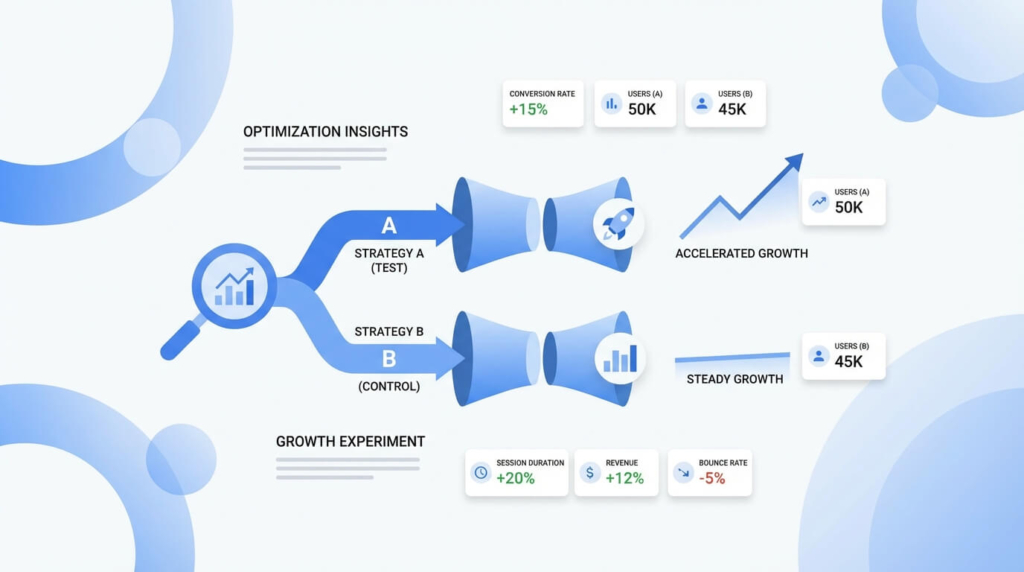 A/B test e strategie di growth