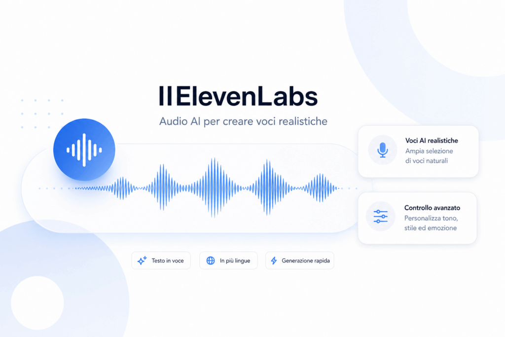 funzioni audio di ElevenLabs